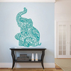 Geckoo Elefante Pared Pegatinas Yoga Boho De Vinilo