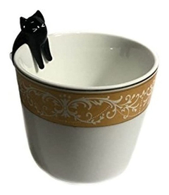 Figura Para Decoraciones De Mesa-gato De Vidrio Hecho A Mano en internet