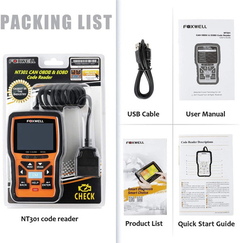 Escáner P/ Coches Profesional Foxwell Nt301 Obd2 en internet