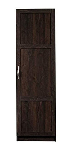 Estantería Multiuso De Madera Marrón,1 Puerta/4 Niveles