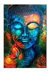 Lienzo Sunfrower Art Decorativo Para Pared, Diseño De Buda