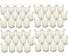 Hosley's Conjunto De 48 Velas Sin Perfume En Recipiente