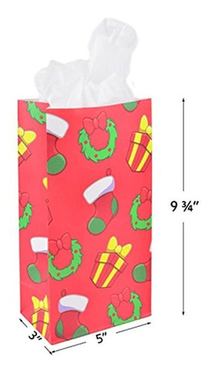 Paquete De 72 Bolsas De Sorpresas Navideñas Joiedomi Con 12 - tienda online