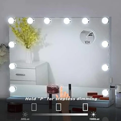 Fenchilin Espejo Grande Con Luces Y Altavoz Blutooth - Danielle's Store