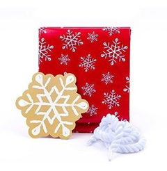 Imagen de Bolsa De Regalo De Navidad Jumbo De Hallmark Copo De Nieve