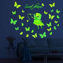 Pegatinas De Pared De Mariposa Luminosas-fly Spray - comprar online