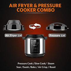 Cocinas A Presión Y Freidora De Aire, Presión De 1500 W, - comprar online