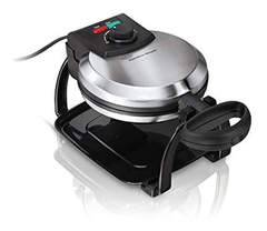 Flip Belga Waffle Maker, De Voltear, Acero Inoxidable