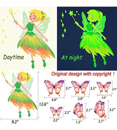 Pegatinas De Pared De Mariposa Luminosas-fly Spray - Danielle's Store