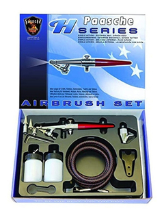 Kit De Aerógrafo De Alimentación Por Sifón De Acción Simple