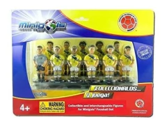 Minigols Colombia Figuras Del Equipo Nacional, Paquete De 11 - comprar online
