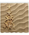 Ambesonne Estrella De Mar Decoración Cortina De Ducha, Árbol