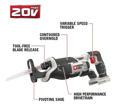 Cable Porter Pcc670b Tigersaw Alternativo De Litio Max De 20 - Danielle's Store