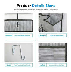 Organizador De Zapateros Para Puerta,24 Bolsillos - Danielle's Store