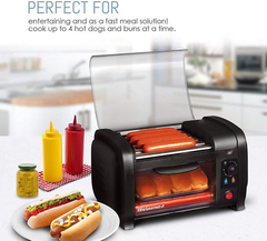 Horno Tostador Elite Gourmet Ehd-051b P/hot Dog C/ Rodillos - tienda online