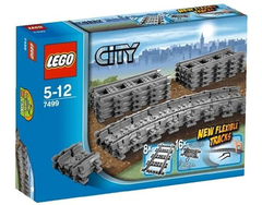 Vias De Tren De Juguete Lego City Modelo 7499