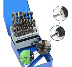 Brocas De Acero Comoware, 1/16'' A 1/2'', 29 Piezas - tienda online