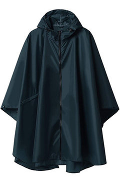 Poncho Para Lluvia Saphirose Con Capucha Y Bolsillos en internet