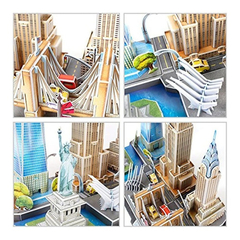 Cubicfun Cityline, Línea De La Ciudad, Ciudad De Nueva York - tienda online
