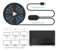 Imagen de Kit De Luces De Led A Prueba De Agua, Led Tv Backlight Stri