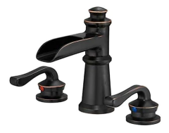 Bwe Grifo Para Lavabo De Un Solo Mango, Bronce