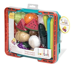 Juego De Juguetes De Frutas Y Vegetales Para Comer Y Cortar - Danielle's Store