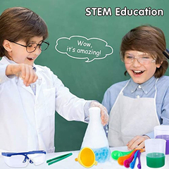 Imagen de Kit De Experimentos Científicos Para Niños Con Capa