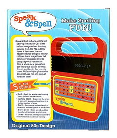 Basic Fun Speak & Spell Juego Electrónico - Danielle's Store