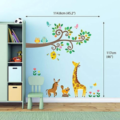 Decowall- Pegatinas Scroll Branches And Animals en internet