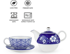 Juego De Té De Cerámica Taimei Teatime Para Uno Con Taza Y S en internet