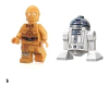 Lego Star Wars Minifigura Droids C-3po Y R2-d2 75136