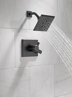 Serie Ducha Recortar, Negro Mate - comprar online