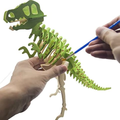 Kits De Modelos Para Niños De Dinosaurios 3d Rompecabezas - tienda online
