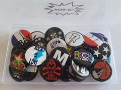 Enorme Conjunto Al Por Mayor De 30 Piezas Cool Buttons Pins