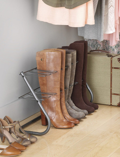 Organizador De Botas De 4 Pares Whitmor Gunmetal - comprar online