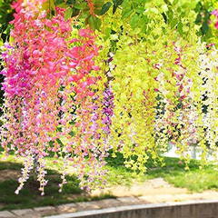 Colgante Guirnalda Flores De Seda en internet