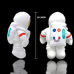 Peluche De Astronauta Con Mochila Extraíble, Blanco, 13.0in - comprar online