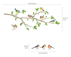 Imagen de Decowall - Figura Decorativa Para Jardín, Diseño De Pájaros