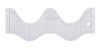 Handi Quilter, Inc Wave F - Regla Transparente