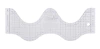 Handi Quilter, Inc Wave F - Regla Transparente