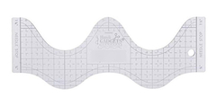 Handi Quilter, Inc Wave F - Regla Transparente