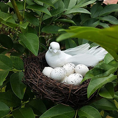 Huevos Artificiales De Pájaros Para Decoración Del Hogar - tienda online