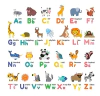 Decowall - Alfabeto Colorido De Animales