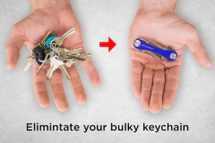 Keysmart Classic Compact Key Holder Y Keychain Organizer - comprar online