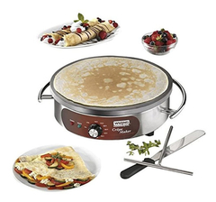 Waring Commercial Crepe Maker, 16 Pulgadas, Acero Inoxidable