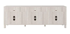 Imagen de Mueble Para Tv Con Estantes Y Armarios.madera Color Blanco.