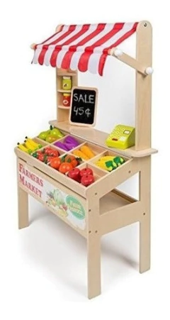 Mueble- Juego Para Niños De Mercado De Granjeros