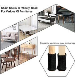 Imagen de Patas De Muebles, Negro