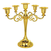 Candelabro De Metal De 5 Velas De 10.0 in