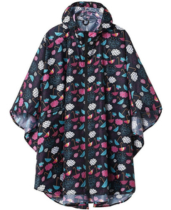 Poncho Para Lluvia Saphirose Con Capucha Y Bolsillos - comprar online